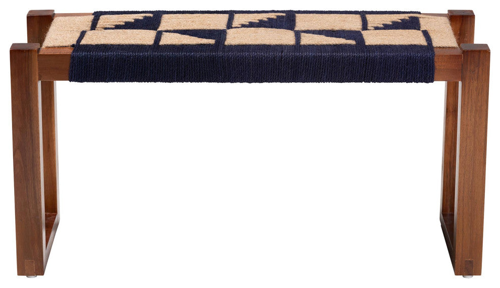 Jackie Two-Tone Accent Bench