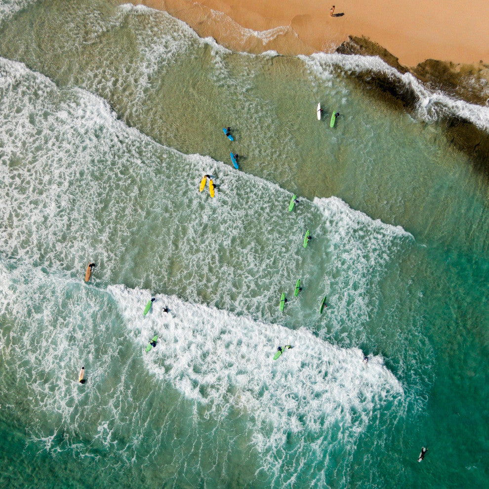 "Headed For The Surf" Print on Canvas by Karolis Janulis
