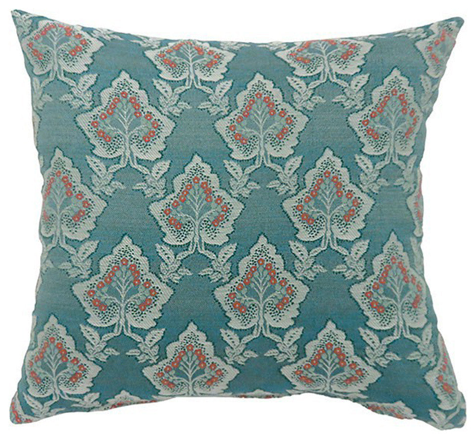 Benzara BM131616 LULU Big Pillows With fabric, Multicolor, Set of 2