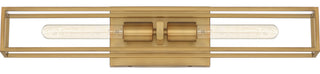 Quoizel LGN8624 Leighton 2 Light 24"W Bath Bar - Weathered Brass