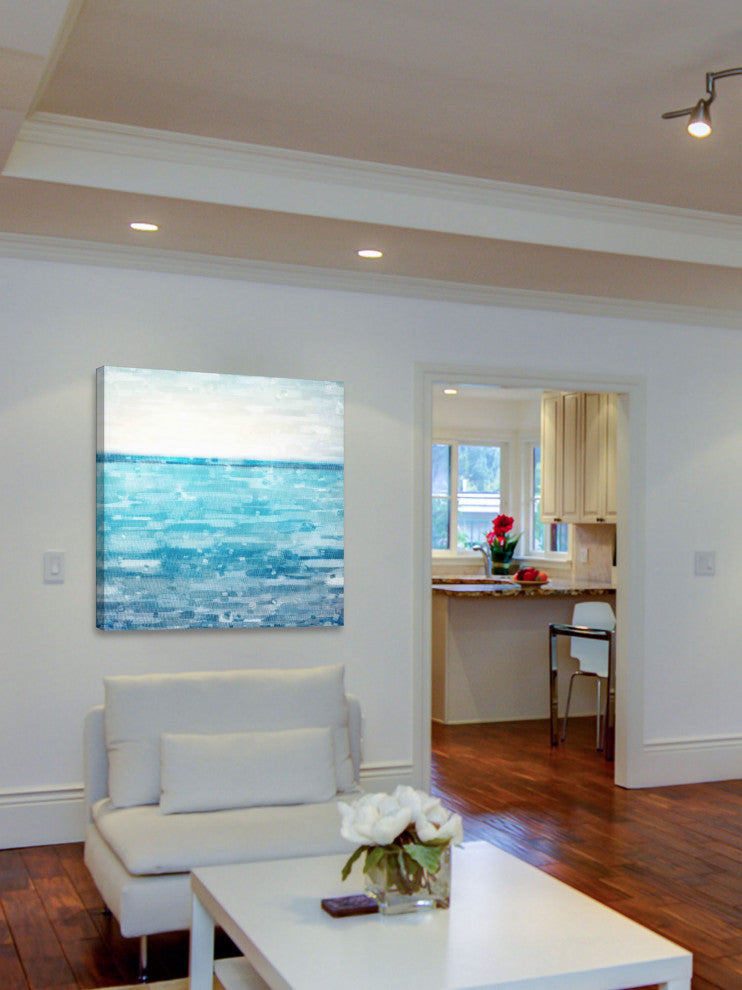 "Ana Maria Island" Print on Canvas, 24"x24"