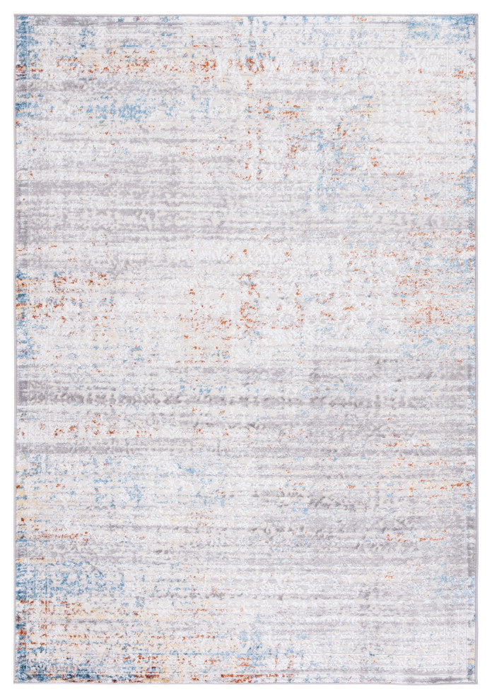 Safavieh Amelia Collection ALA239 Rug, Grey/Light Grey, 5'5"x7'7"