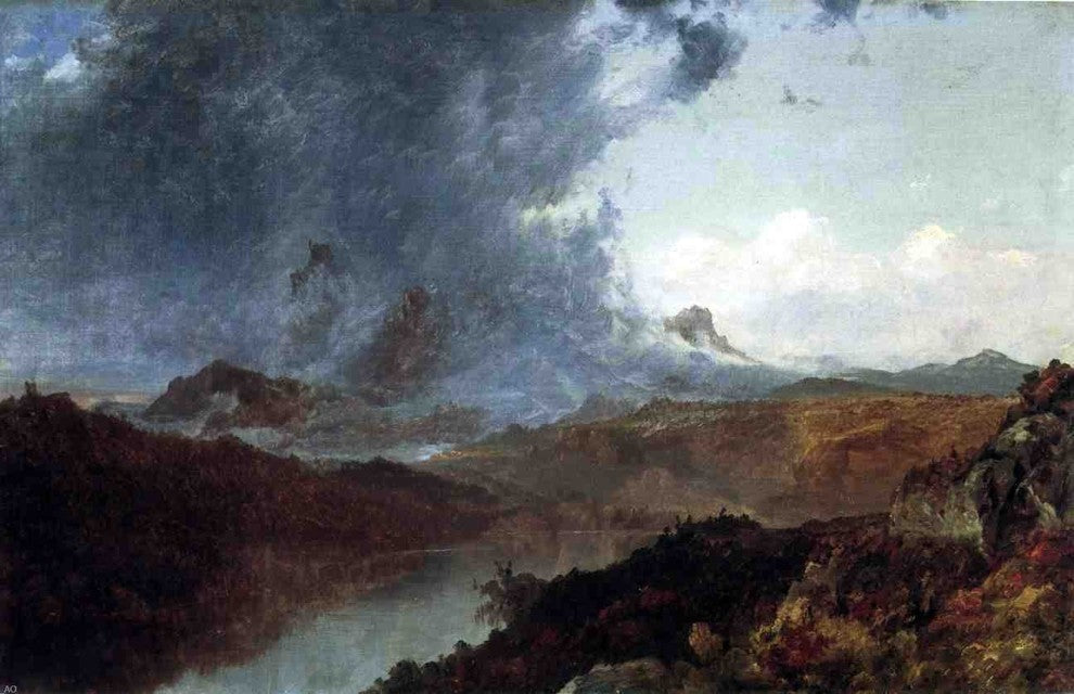 John Frederick Kensett Storm Western Colorado Wall Decal