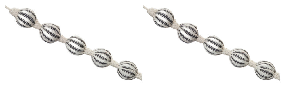 Fabric Ball String Garland, Set of 2