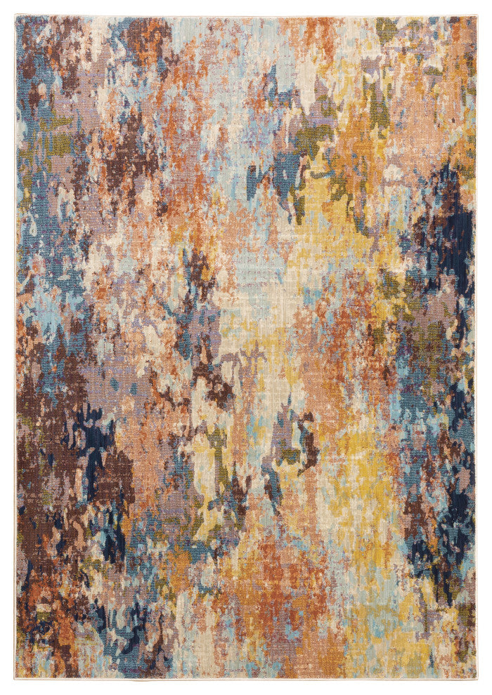 Oriental Weavers Xanadu Multi/ Multi Abstract Indoor Area Rug 5'3"X7'6"