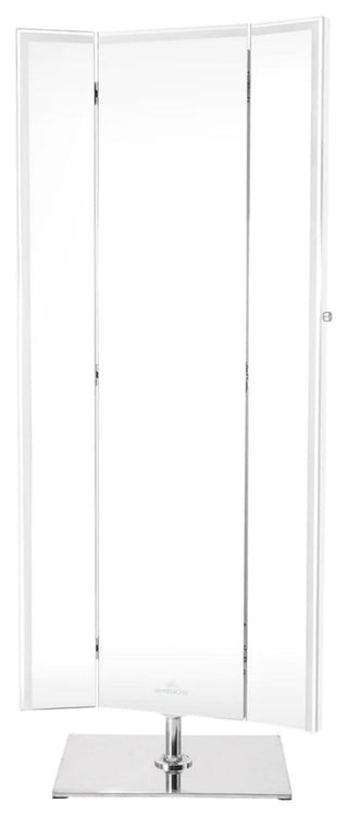 Trifecta Full Length Vanity Mirror, White