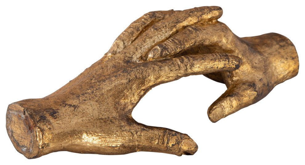 Uttermost Hold My Hand Gold Sculpture