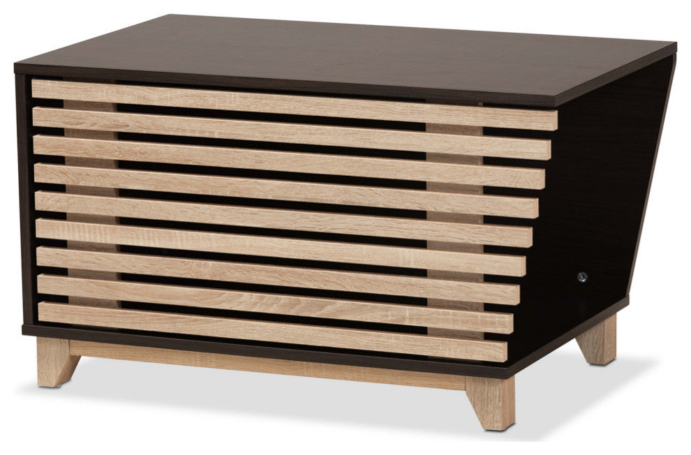 Dominica Modern Cat House, Dark Brown