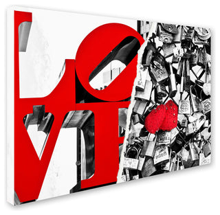 'Love' Canvas Art by Philippe Hugonnard