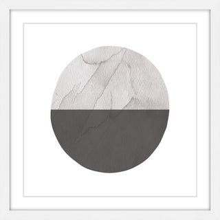 "Half Circle" Framed Painting Print