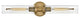 Hinkley Vaughn Two-Light Bath Vanity Heritage Brass