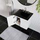 Vitality 24" Bathroom Vanity, White Black