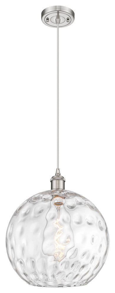 Innovations 516-1P-SN-G1215-12 1-Light Mini Pendant, Brushed Satin Nickel