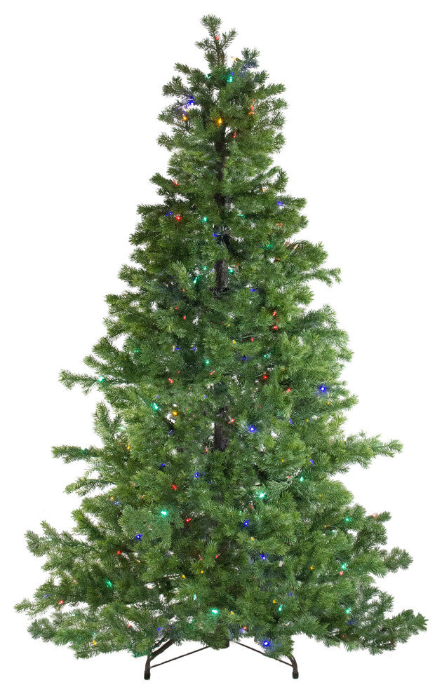 Layered Pine Power Technology Single Plug Christmas Tree