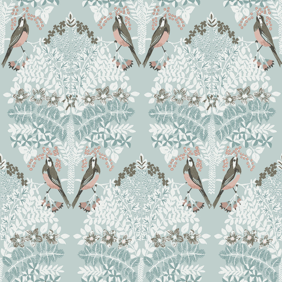 Blue Multi Otis Peel & Stick Wallpaper