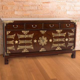Korean Antique Style Coffee Table Low Chest