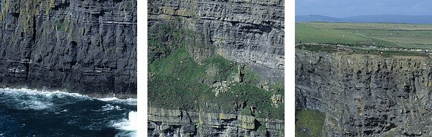 "Cliffs of Moher County Clare Ireland" Canvas Art, 36"x12"x1.25"