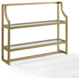 Aimee Wall Shelf, Gold