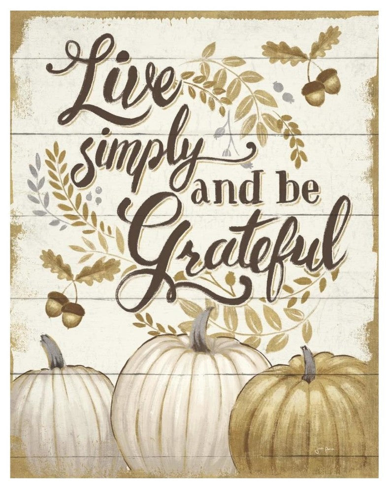 "Grateful Season I" Digital Paper Print by Janelle Penner, 22"x26"