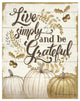 "Grateful Season I" Digital Paper Print by Janelle Penner, 22"x26"