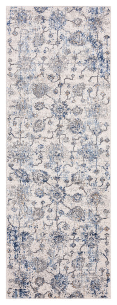 United Weavers Austin Heirloom Blue Runner Rug 2'7" x 7'4