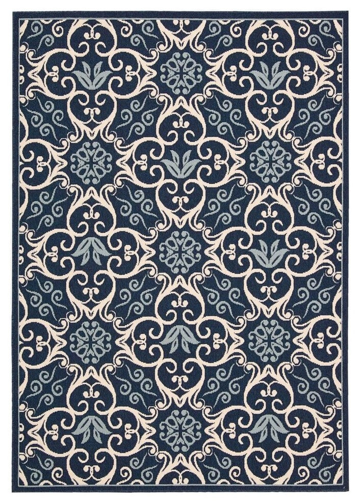 NOURISON CARIBBEAN NAVY AREA RUG
