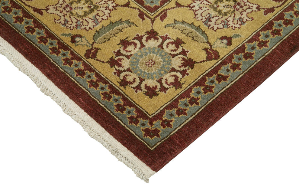 Rug N Carpet - Handwoven Oriental 9' 11" x 12' 8" Decorative Oushak Area Rug