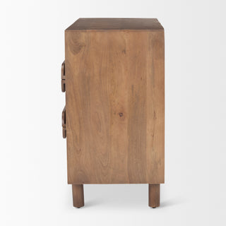 Open-drawer side view on white background