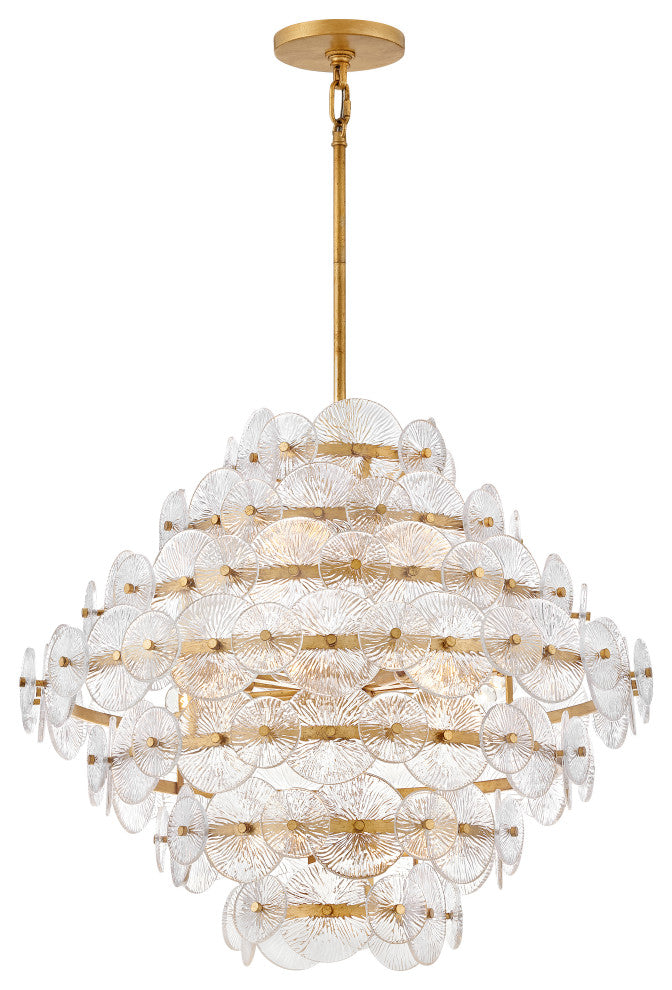 Fredrick Ramond Rene Medium Multi Tier, Distressed Brass