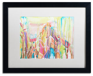 Lauren Moss 'Sedona' Art, Black Frame, White Matte, 20"x16"