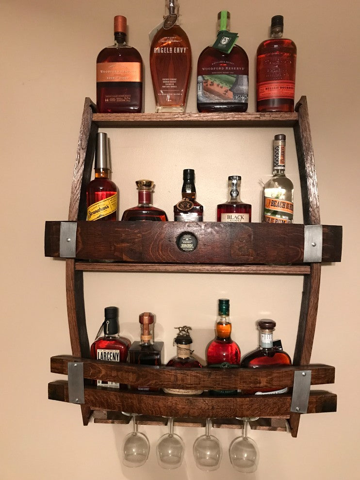 Reclaimed wine rack