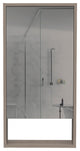 DEPOT E-SHOP Palermo Medicine Cabinet, Light Gray