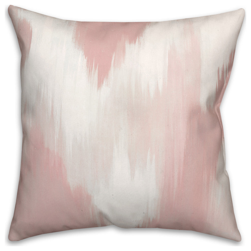 Pink Splotches 20x20 Spun Poly Pillow