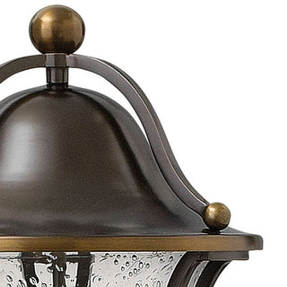 Hinkley Lighting 2641 Bolla 3 Light Tall Post Light - Olde Bronze