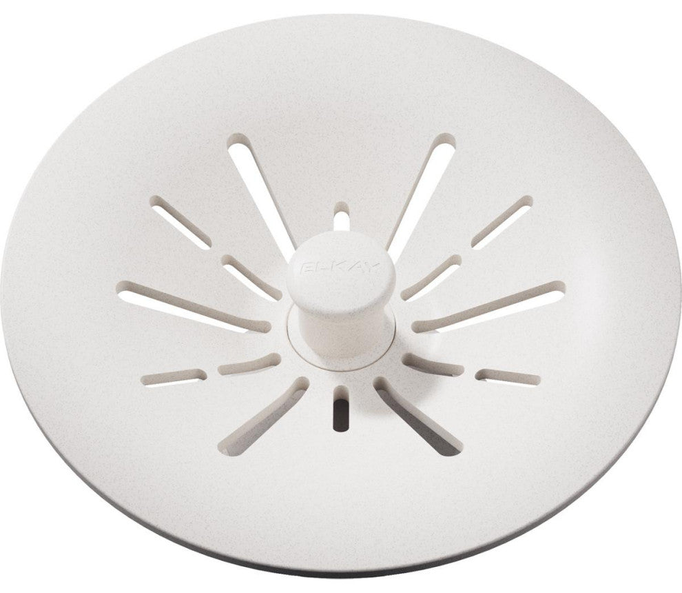 LKPDQSRT Elkay Quartz Perfect Drain 3-1/2" Removable Polymer Strainer, Rico