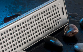 LUXE Square Grate Linear Drain, Stainless, 30"