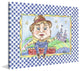 Marmont Hill, "Humpty" by Reesa Qualia Painting Print on Wrapped Canvas, 39x30