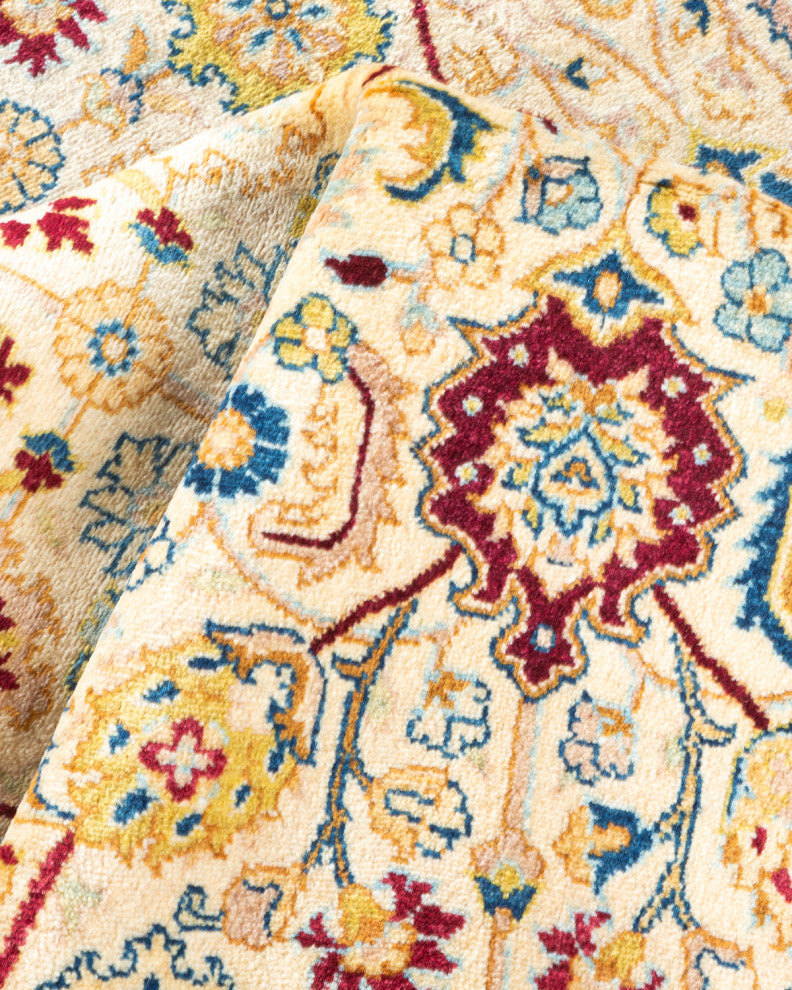 MOGUL, Hand Knotted Area Rug 6' 3" X 4' 1"
