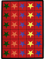Kid Essentials Rug, Star Space, 5'4"x7'8"
