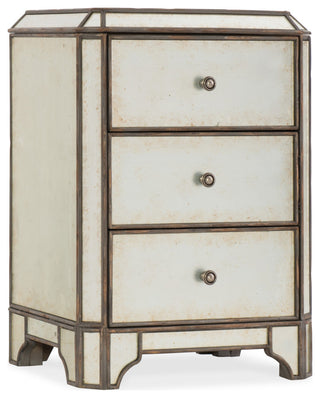 Hooker Furniture 1610-90116-EGLO Arabella 22-1/2"W Poplar and - Eglomise