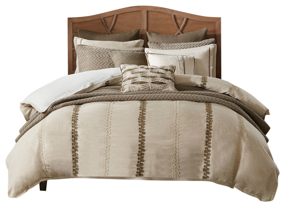 Madison Park Chateau Comforter Set, King
