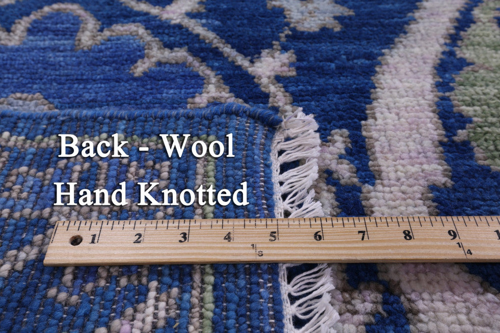 William Morris Handmade Wool Rug 9' 2" X 12' 2" - Q13599