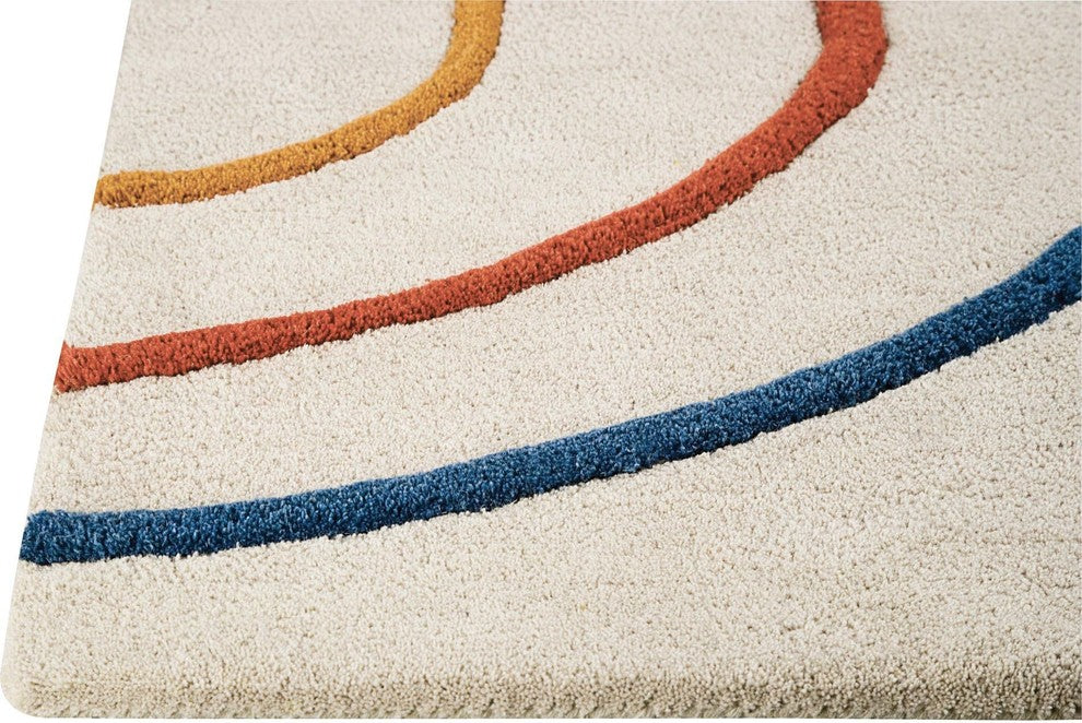 Lake Placid Rug, Multi, 5''6"x7''10"