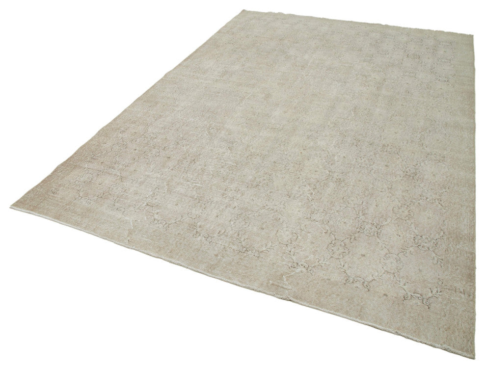 Rug N Carpet - Handwoven Anatolian 6' 9'' x 10' 3'' Rustic Vintage Rug