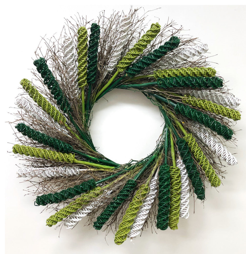 Spiral Spring Wreath