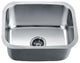 Dawn ASU103 Undermount Single Bowl Kitchen And Bar Sink Polished Satin Finish