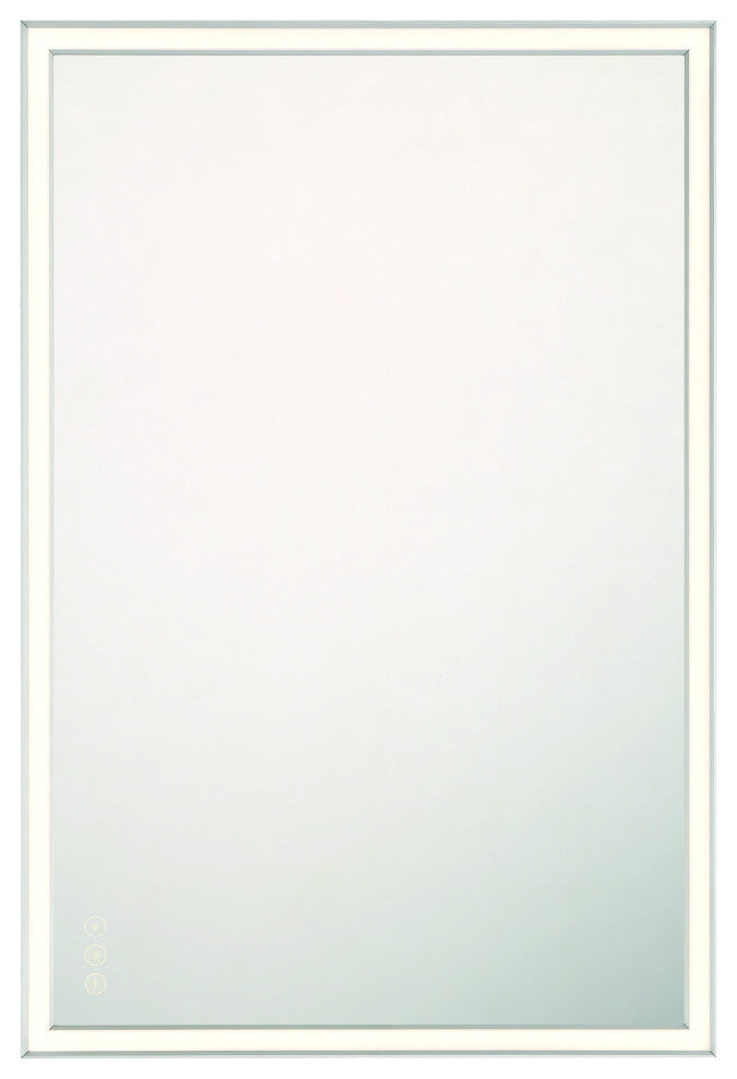 Nixon 36" LED Mirror, Silver