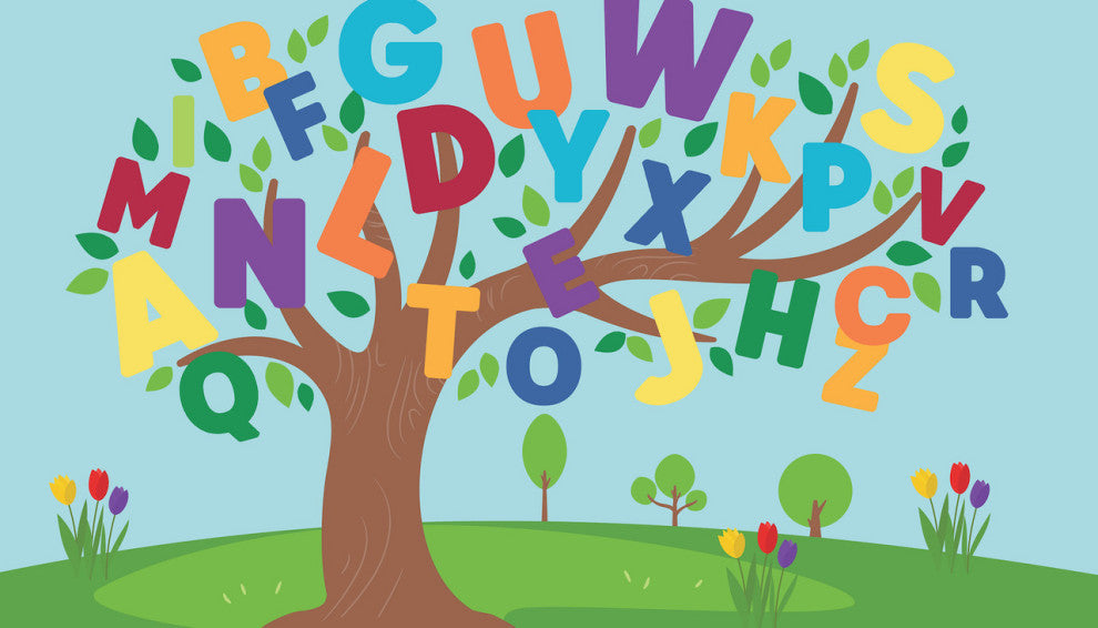 Alphabet Tree Peel & Stick Mural
