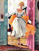"The Lady's Future" Painting Print on Canvas by Ernest Chiriaka