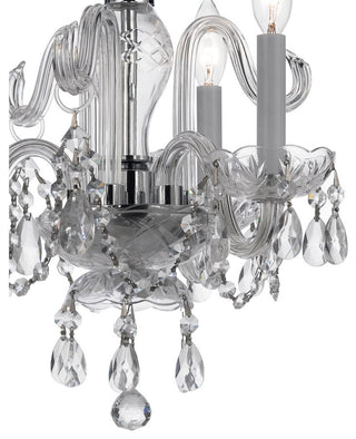 Crystorama Traditional Crystal 3-Light Mini Chandelier